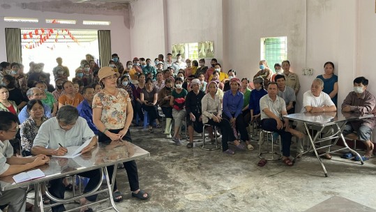 Xác minh, làm rõ nguyên nhân cây trồng bị táp lá tại xã Phú Nhuận, huyện Bảo Thắng