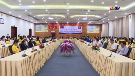 Giao lưu hữu nghị giữa tỉnh Lào Cai với Đại sứ quán và sinh viên Lào tại Việt Nam
