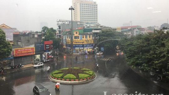 Lào Cai tiếp tục có mưa dông rải rác