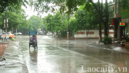 Mưa dông diện rộng sắp bao phủ các địa phương