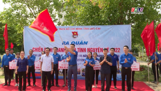 Ra quân Chiến dịch Thanh niên tình nguyện hè 2022