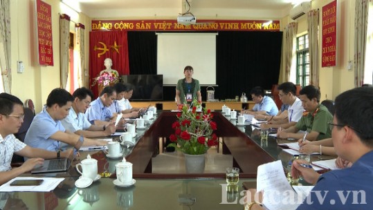 Kiểm tra công tác chuẩn bị thi tốt nghiệp THPT năm 2022 tại huyện Bảo Thắng