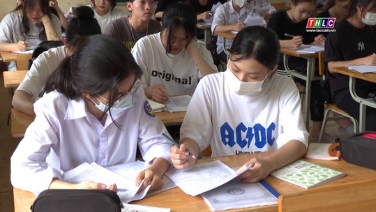 Chuẩn bị tốt cho kì thi tốt nghiệp THPT ở Bảo Thắng