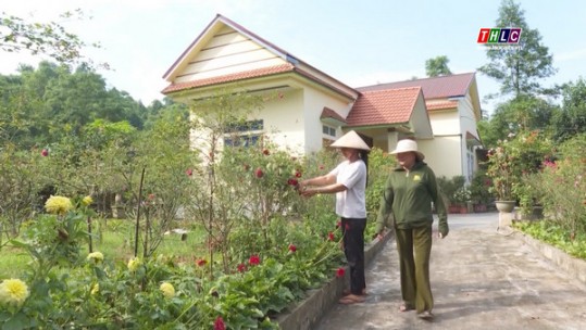 Phụ nữ xã Thống Nhất xây dựng mô hình “Nhà sạch, vườn đẹp”