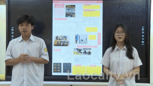 Học sinh Lào Cai giành Huy chương Bạc cuộc thi “Đổi mới và sáng tạo châu Âu”