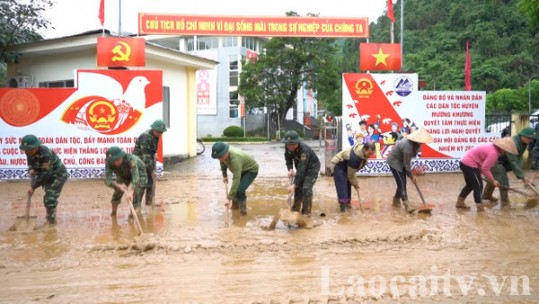 Các địa phương khắc phục hậu quả mưa lũ