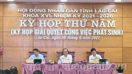 Khai mạc Kỳ họp thứ 5, HĐND tỉnh Lào Cai khóa XVI