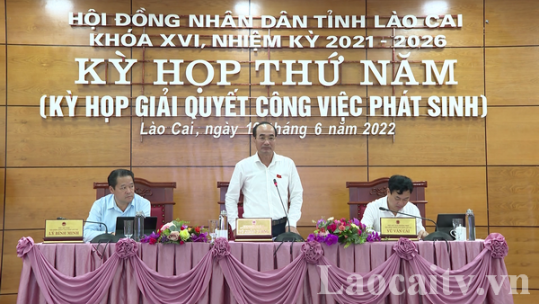 7 nghị quyết được kỳ họp thứ Năm - HĐND tỉnh Lào Cai khóa XVI thông qua