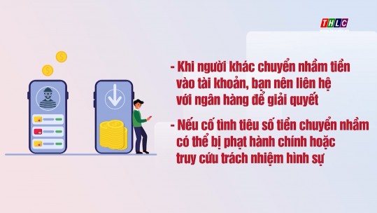 Tiêu tiền người khác chuyển khoản nhầm có vi phạm pháp luật?