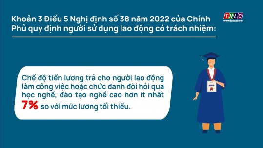 Tiếp tục tăng 7% lương tối thiểu cho người lao động qua đào tạo nghề
