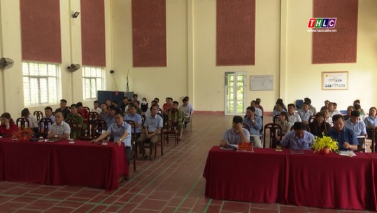 Tổ đại biểu HĐND tỉnh, huyện tiếp xúc cử tri xã A Lù