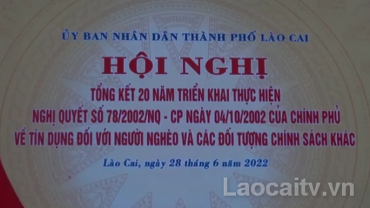 Thành phố Lào Cai tổng kết Nghị định 78 của Chính phủ