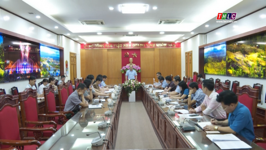 Thường trực Tỉnh ủy giao ban với Mặt trận Tổ quốc và các tổ chức chính trị - xã hội tỉnh