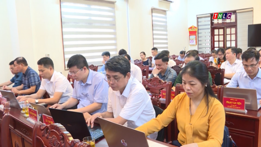 Huyện ủy Bảo Thắng tổ chức hội nghị ban chấp hành lần thứ 21
