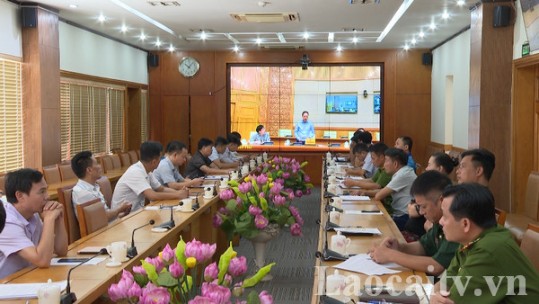 Họp khẩn ứng phó với bão số 1