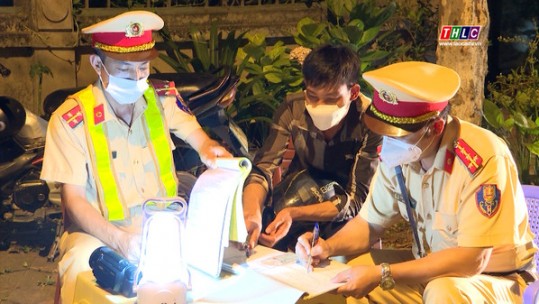 225 trường hợp vi phạm nồng độ cồn trong 6 tháng