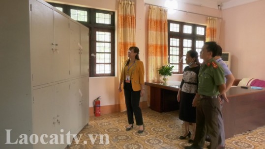 Lãnh đạo tỉnh kiểm tra công tác chuẩn bị thi tại các địa phương