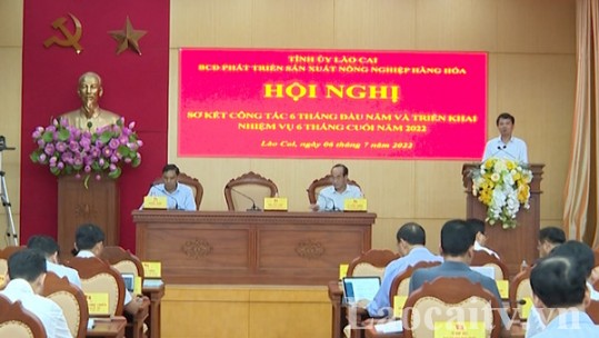 Sơ kết công tác Ban chỉ đạo Phát triển sản xuất nông nghiệp hàng hóa