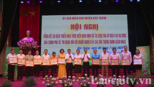 Các địa phương tổng kết 20 năm chính sách tín dụng hộ nghèo