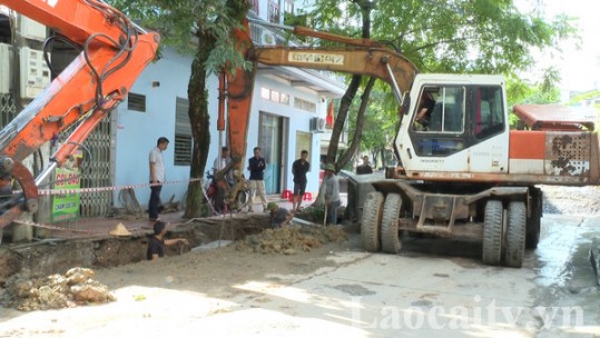 Thành phố Lào Cai nâng cấp đường đô thị để đáp ứng tiêu chí đô thị loại I