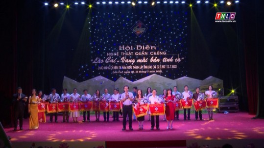 Bế mạc Hội diễn nghệ thuật quần chúng tỉnh Lào Cai