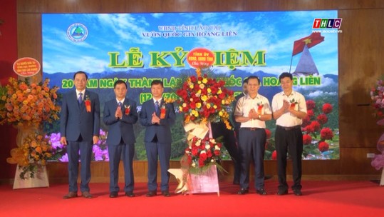 Lễ kỷ niệm 20 năm ngày thành lập Vườn Quốc gia Hoàng Liên