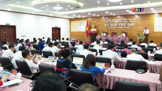 Khai mạc kỳ họp thứ sáu, HĐND tỉnh khóa XVI nhiệm kỳ 2021 - 2026