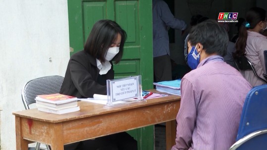 Bát Xát tăng cường trợ giúp pháp lý cho Nhân dân