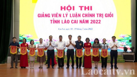 Khai mạc Hội thi giảng viên lý luận chính trị giỏi tỉnh Lào Cai năm 2022