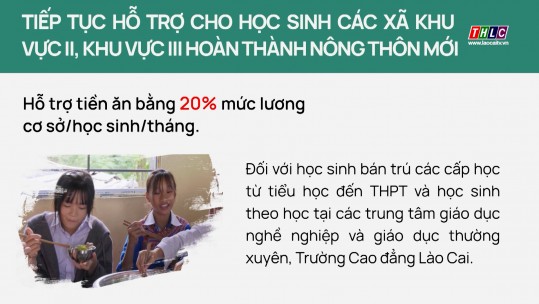 Tiếp tục hỗ trợ học sinh các xã khu vực 2, khu vực 3 hoàn thành nông thôn mới