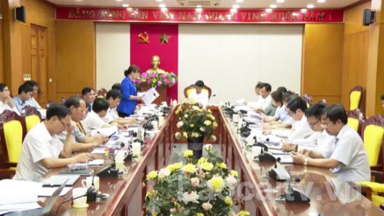Thường trực Tỉnh ủy làm việc với Ban Cán sự Đảng UBND tỉnh về công tác giáo dục