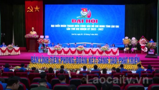 Phiên làm việc đầu tiên của Đại hội đoàn TNCS HCM tỉnh
