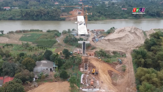 Ngày 6/8, cầu Làng Giàng sẽ hợp long