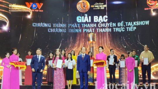 Đài PT-TH Lào Cai giành nhiều giải thưởng tại Liên hoan Phát thanh toàn quốc lần thứ XV - 2022