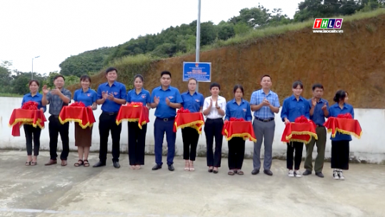 Huyện đoàn Bảo Yên khánh thành công trình “thắp sáng đường quê”