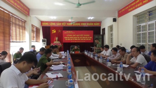 Công an Lào Cai thanh tra việc chấp hành quy định PCCC