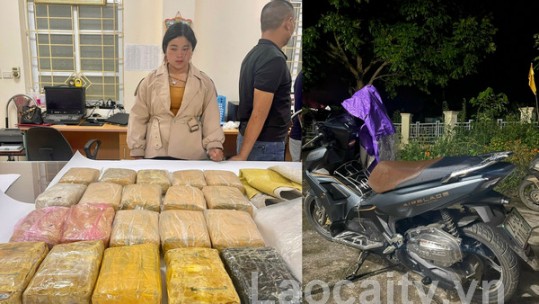 Lào Cai: Bắt nữ quái vận chuyển 120.000 viên ma túy tổng hợp