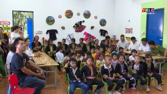 Khánh thành điểm trường Mầm non ở Tòng Sành