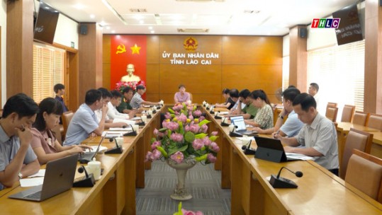 Họp công tác tổ chức Festival “Tinh hoa Tây Bắc” năm 2022