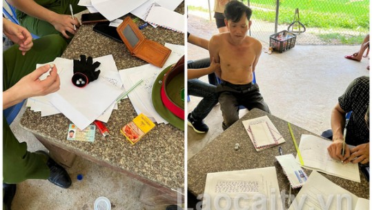 Bảo Yên: Bắt quả tang đối tượng mua bán trái phép chất ma tuý