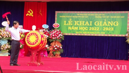 Hơn 230.000 học sinh Lào Cai khai giảng năm học mới