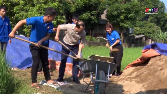 Khởi công Nhà khăn quàng đỏ tại xã Liêm Phú