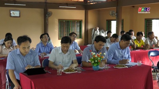Phó Bí thư Tỉnh ủy Hoàng Giang dự sinh hoạt với chi bộ An Thành