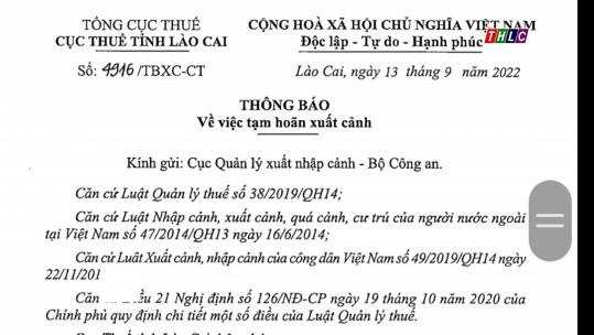 Nhiều chủ doanh nghiệp bị cấm xuất cảnh do nợ thuế