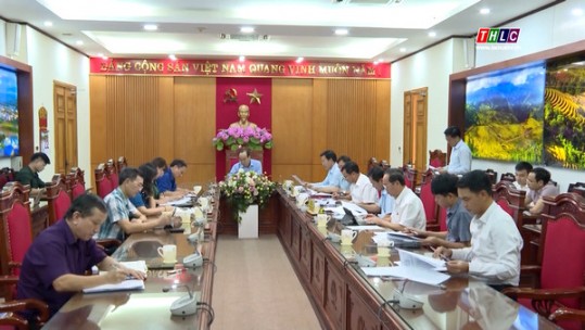 Tỉnh ủy làm việc với các cơ quan tham mưu, giúp việc