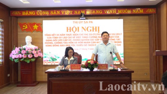 Các địa phương tổng kết Chỉ thị 33 của Tỉnh ủy Lào Cai