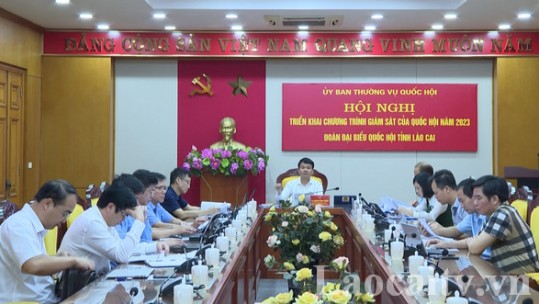Quốc hội triển khai Chương trình giám sát năm 2023
