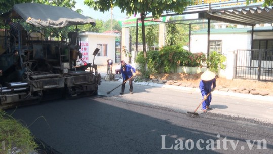 Thành phố Lào Cai quan tâm nâng cấp, mở rộng đường nội thị