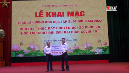 Khai mạc Tuần lễ hưởng ứng học tập suốt đời năm 2022