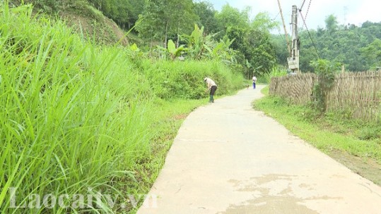 Huyện Bắc Hà tập trung nâng cao chất lượng tiêu chí nông thôn mới